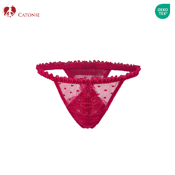 Sexy Red Lace Underwear factory